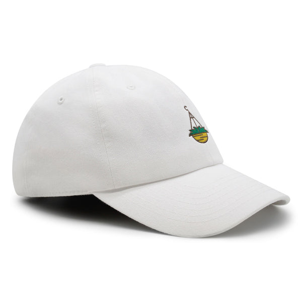 Hanging Basket Plant Premium Dad Hat Embroidered Baseball Cap Garden