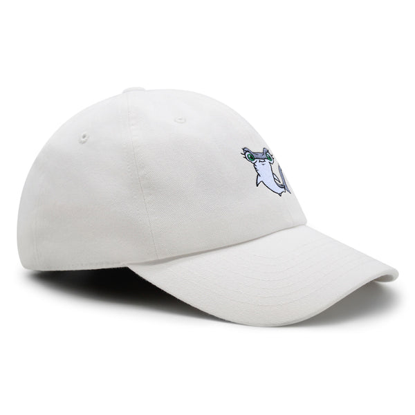 Hammerhead Shark Premium Dad Hat Embroidered Baseball Cap Cute Fish