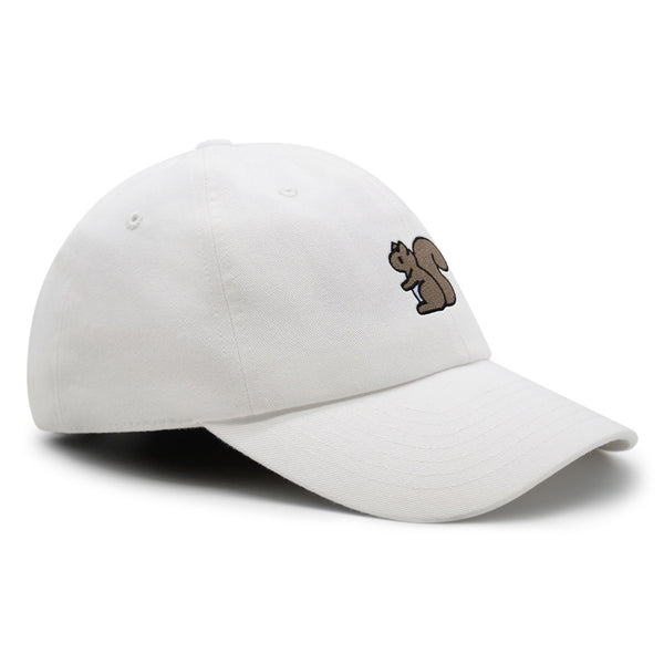 Cute Squirrel Premium Dad Hat Embroidered Baseball Cap Squirrel Hug