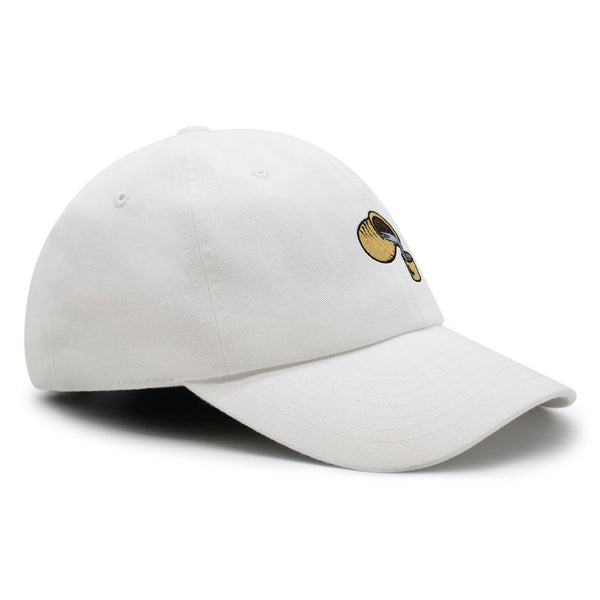 Tea Pot and Cup Premium Dad Hat Embroidered Cotton Baseball Cap Funny