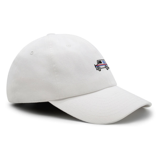 Mail Truck Premium Dad Hat Embroidered Cotton Baseball Cap Delivery