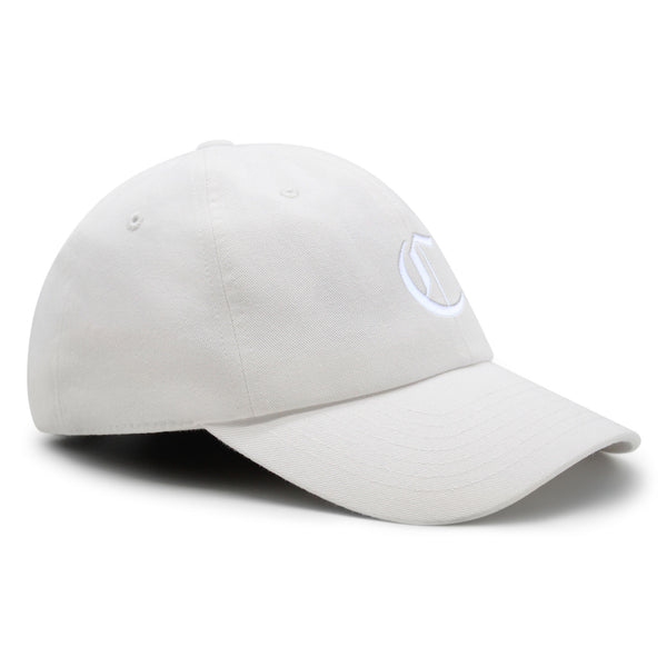 Old English Letter C Premium Dad Hat Embroidered Cotton Baseball Cap English Alphabet