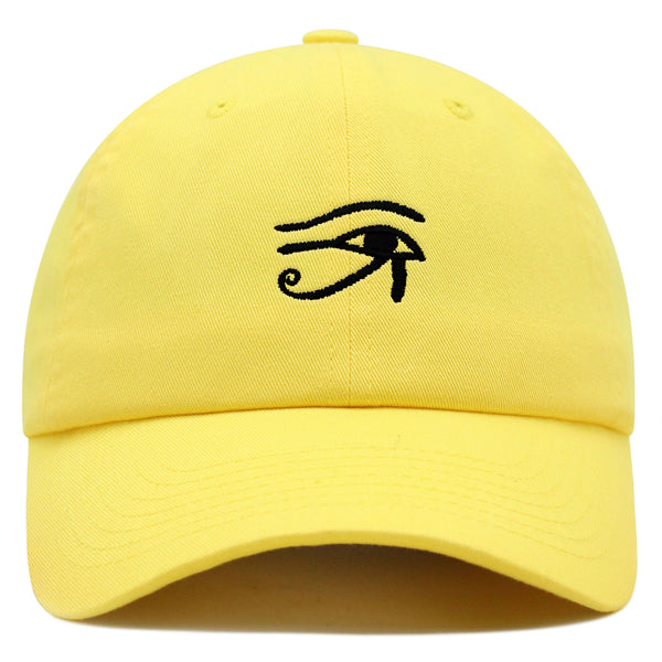 Eye of Horus Premium Dad Hat Embroidered Baseball Cap Eyes Vision