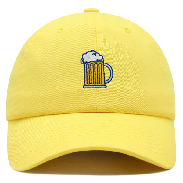 Beer Mug Premium Dad Hat Embroidered Baseball Cap Pub Mug