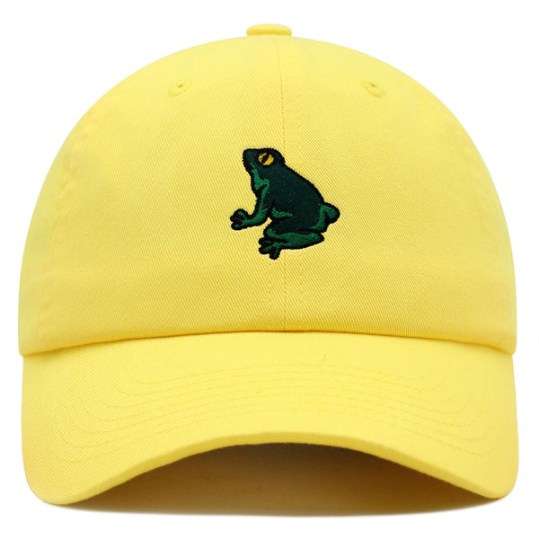 Frog Premium Dad Hat Embroidered Baseball Cap Pond