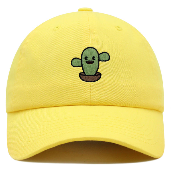 Cute Cactus Premium Dad Hat Embroidered Baseball Cap Desert