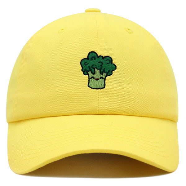 Broccoli Premium Dad Hat Embroidered Baseball Cap Vegan Vegetable