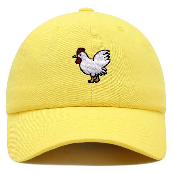 Chicken Premium Dad Hat Embroidered Baseball Cap Chick Fried