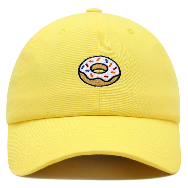 Donut Premium Dad Hat Embroidered Baseball Cap Doughtnut Snack