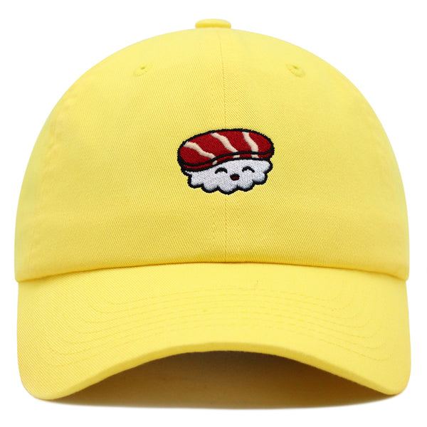 Sushi Premium Dad Hat Embroidered Baseball Cap Sashimi Japanese