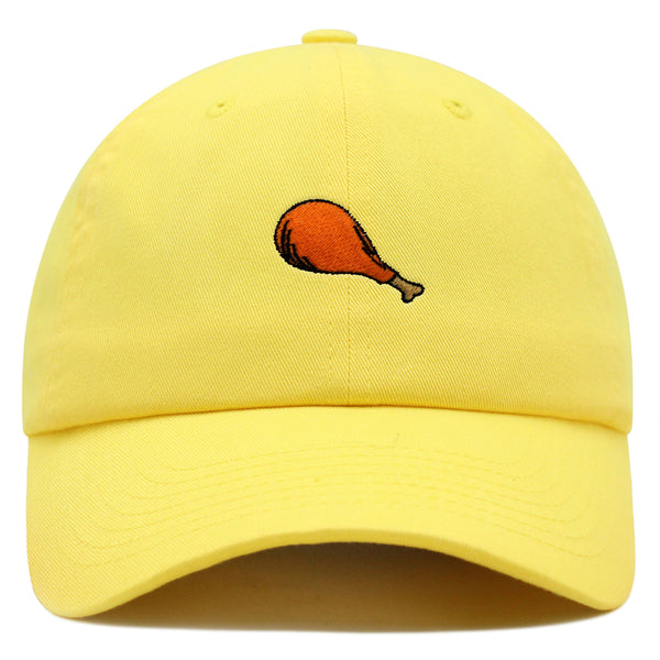 Chicken Leg Premium Dad Hat Embroidered Baseball Cap Foodie