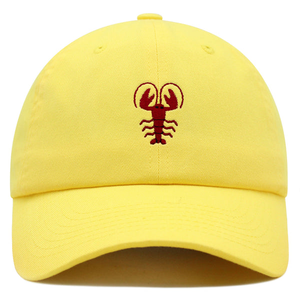 Lobster Premium Dad Hat Embroidered Baseball Cap Shellfish Foodie