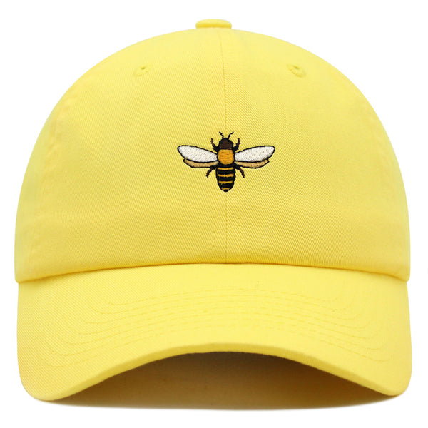 Bee Premium Dad Hat Embroidered Baseball Cap Insect Honey