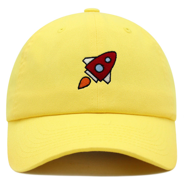 Rocket Premium Dad Hat Embroidered Baseball Cap Space Shuttle