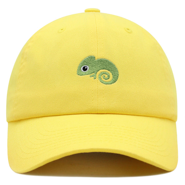 Chameleon Premium Dad Hat Embroidered Baseball Cap Amazon Jungle