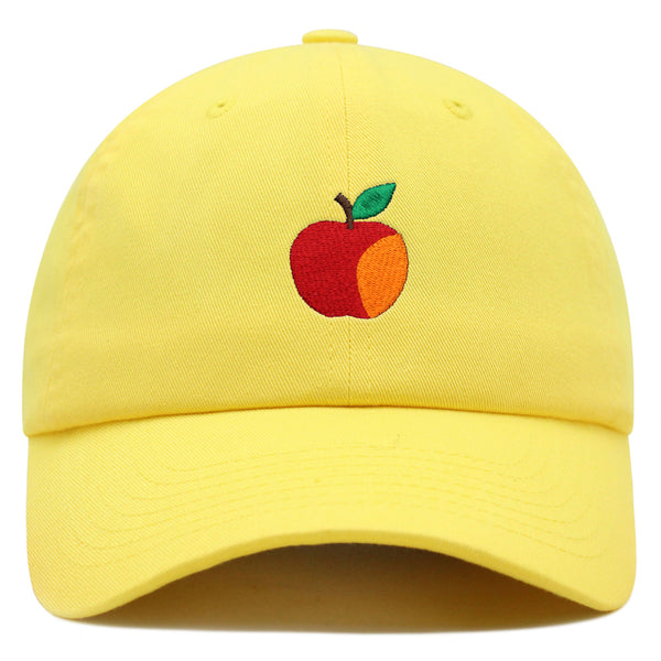 Apple Premium Dad Hat Embroidered Baseball Cap Fruit