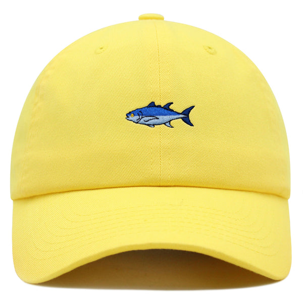 Tuna Premium Dad Hat Embroidered Baseball Cap Fishing