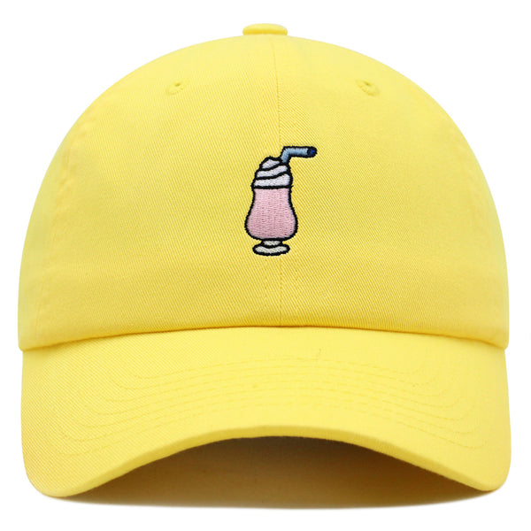 Milkshake Premium Dad Hat Embroidered Baseball Cap Dessert