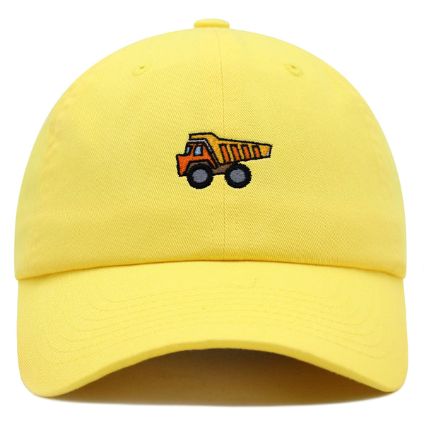 Truck Premium Dad Hat Embroidered Baseball Cap Construction