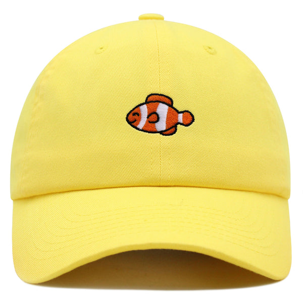 Clownfish Premium Dad Hat Embroidered Baseball Cap Fish Aquarium Fishing