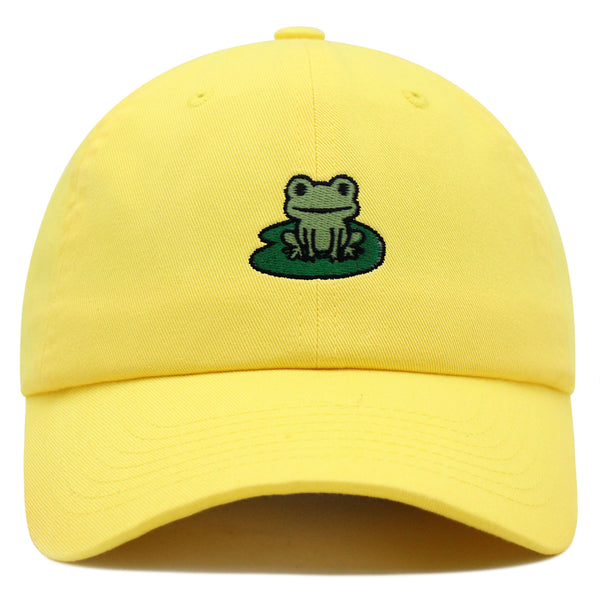 Frog Premium Dad Hat Embroidered Baseball Cap Frog Pond Frog