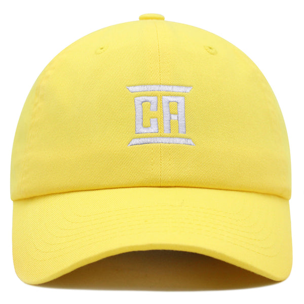 CA Premium Dad Hat Embroidered Baseball Cap California West Coast