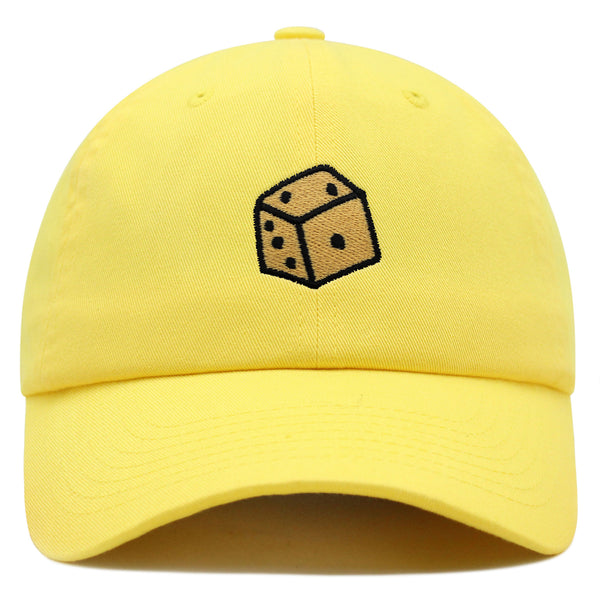 Dice Premium Dad Hat Embroidered Baseball Cap Cute Board Game