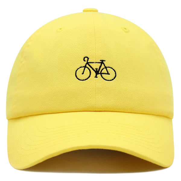 Bicycle Premium Dad Hat Embroidered Baseball Cap Road Bike