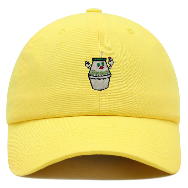 Banana milk Premium Dad Hat Embroidered Baseball Cap Milk Snack