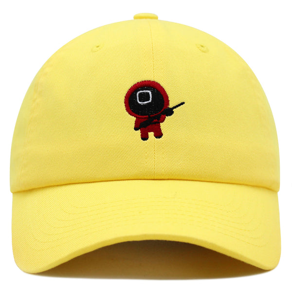 Squidman Premium Dad Hat Embroidered Baseball Cap Game Death