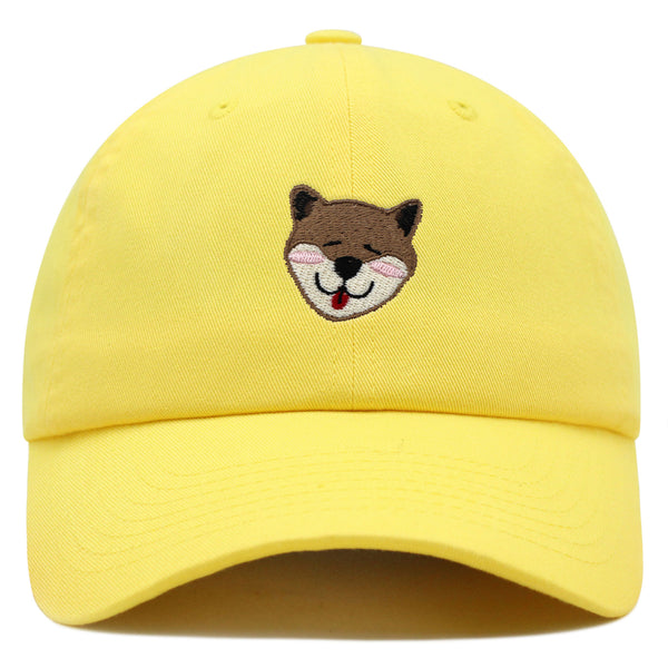 Shiba Premium Dad Hat Embroidered Baseball Cap Dog Puppy