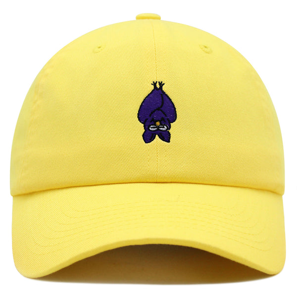 Bat Premium Dad Hat Embroidered Baseball Cap Cave Virus