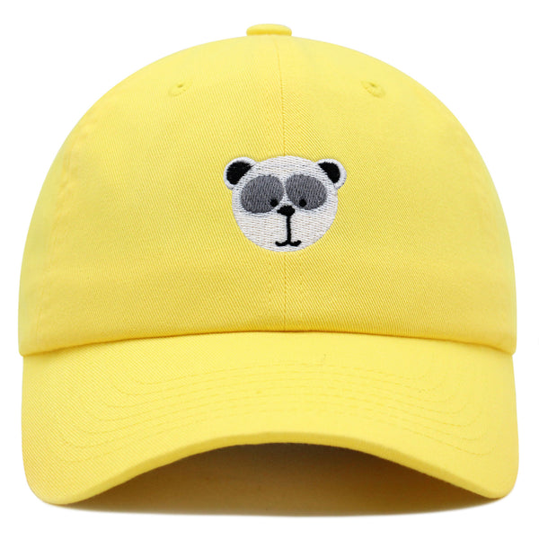 Panda Premium Dad Hat Embroidered Baseball Cap Zoo Animal