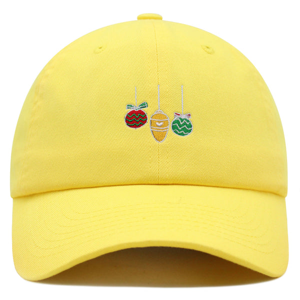 Ornaments Premium Dad Hat Embroidered Baseball Cap Christmas Tree