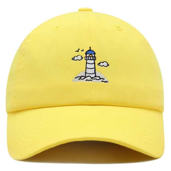 Light house Premium Dad Hat Embroidered Baseball Cap Seawall