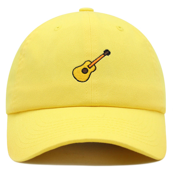 Guitar Premium Dad Hat Embroidered Baseball Cap Mexico Instrument