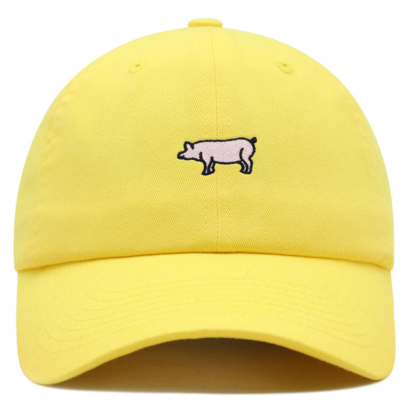 Pig Premium Dad Hat Embroidered Baseball Cap Skinny Porky