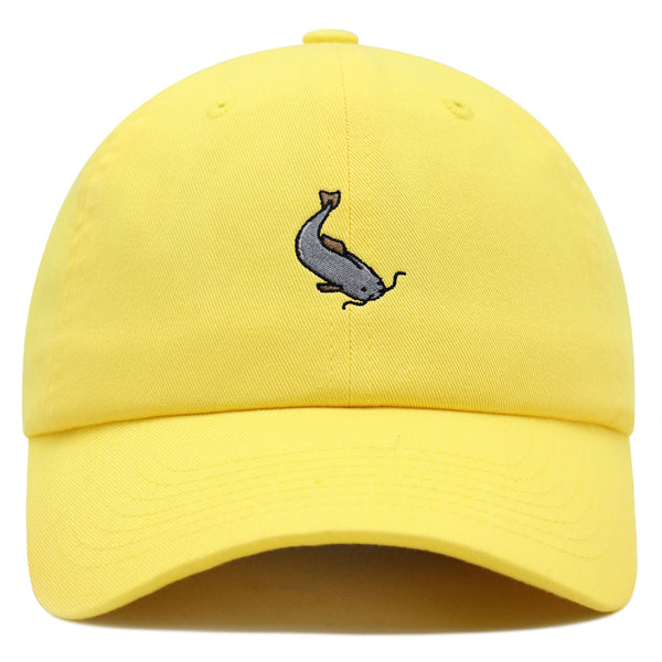 Catfish  Premium Dad Hat Embroidered Baseball Cap Seafood