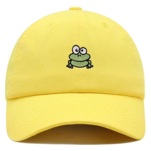 Frog  Premium Dad Hat Embroidered Baseball Cap Green