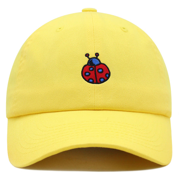 Ladybug Premium Dad Hat Embroidered Baseball Cap Cute