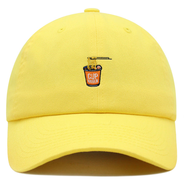 Noodles Premium Dad Hat Embroidered Baseball Cap Foodie