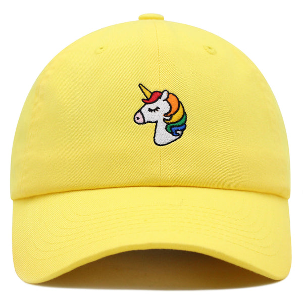 Unicorn Premium Dad Hat Embroidered Baseball Cap Horse