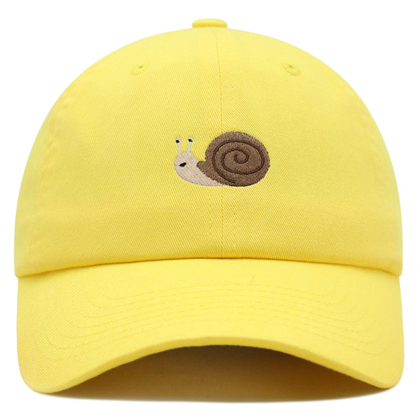 Snail Premium Dad Hat Embroidered Baseball Cap Cute