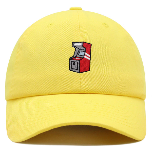 Retro Game Machine Premium Dad Hat Embroidered Baseball Cap Funny