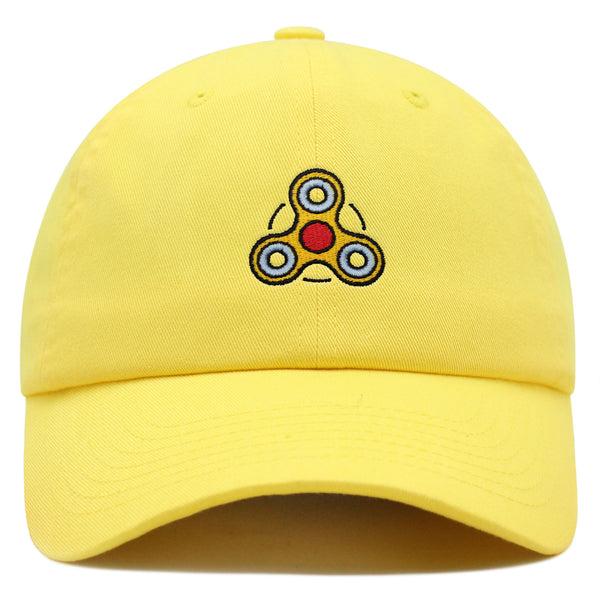 Fidget Spinner Premium Dad Hat Embroidered Baseball Cap Toy