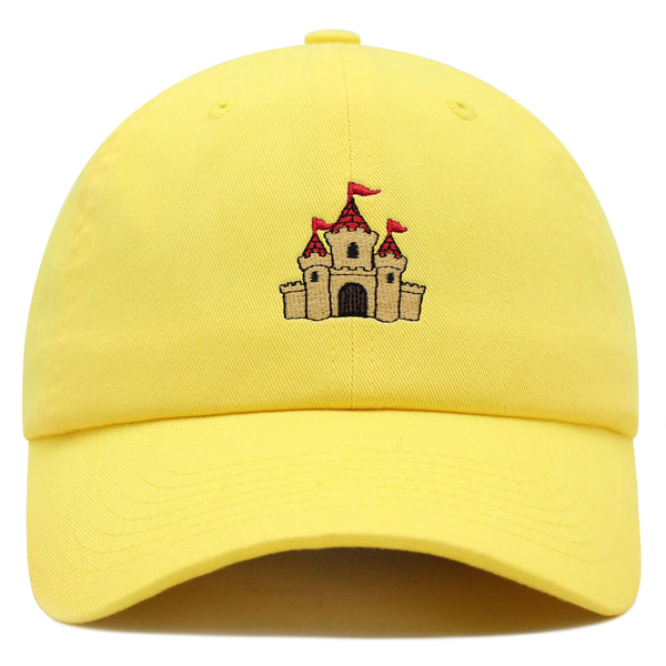 Castle Premium Dad Hat Embroidered Baseball Cap Europian