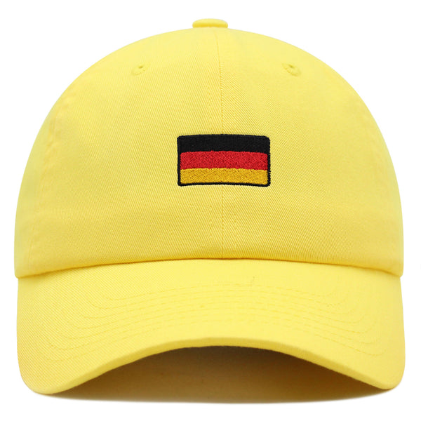 German Flag  Premium Dad Hat Embroidered Baseball Cap Europe