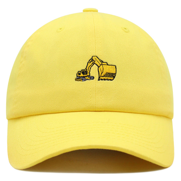 Digger Premium Dad Hat Embroidered Baseball Cap Equipment Vihecle