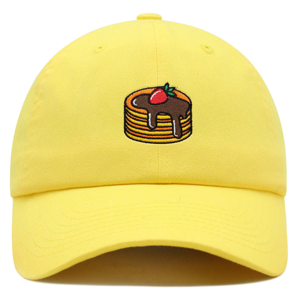 Crepe Premium Dad Hat Embroidered Baseball Cap Foodie