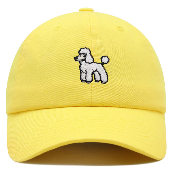 Fancy Poodle  Premium Dad Hat Embroidered Baseball Cap Puppies